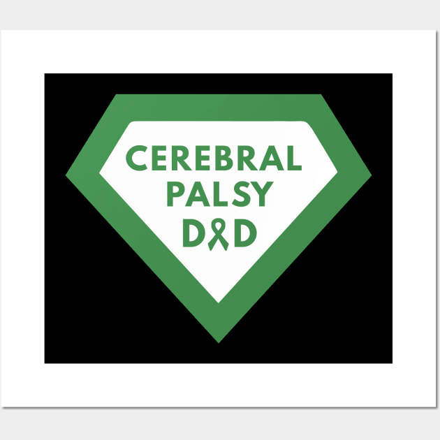 Cerebral Palsy dad Wall Art by senpaistore101